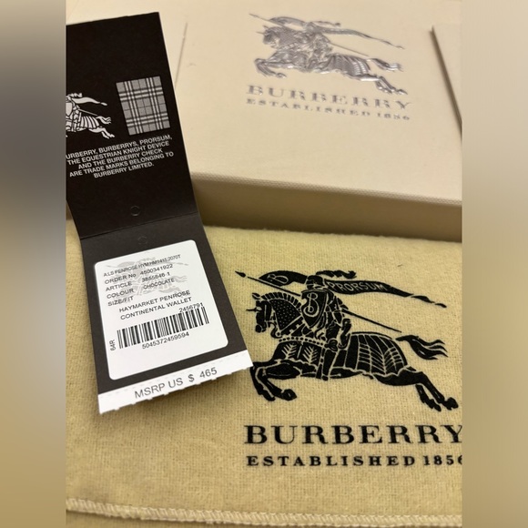 Burberry classic long wallet - Picture 6 of 6